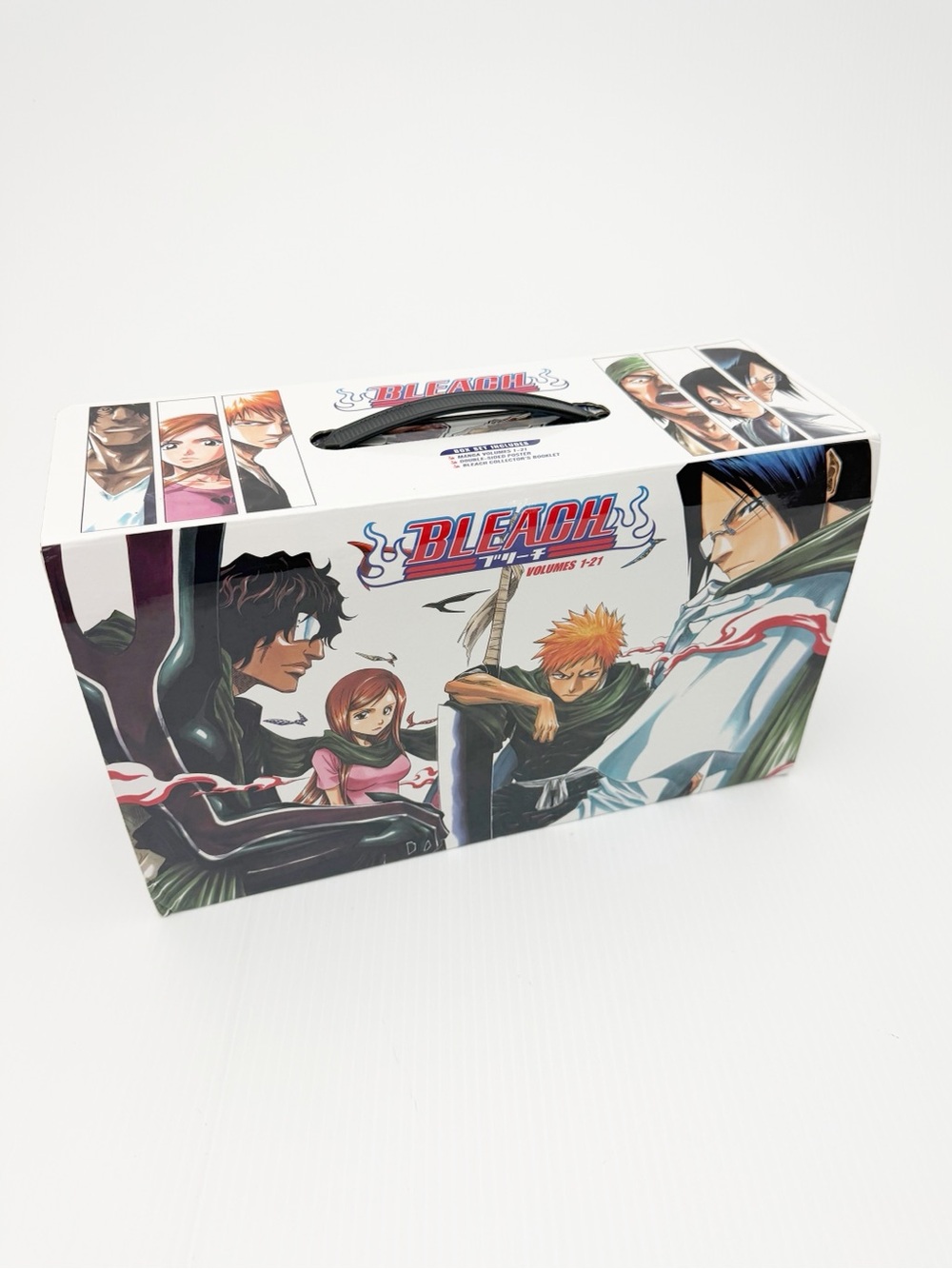 Bleach Box Set Volumes 1-21 English Anime Manga Books with Poster & Artbook
